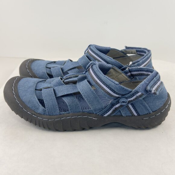 JBU Fisherman Sandals Womens Size 8.5M Jambu Olympia Water Ready Blue Gray NEW - Picture 3 of 16